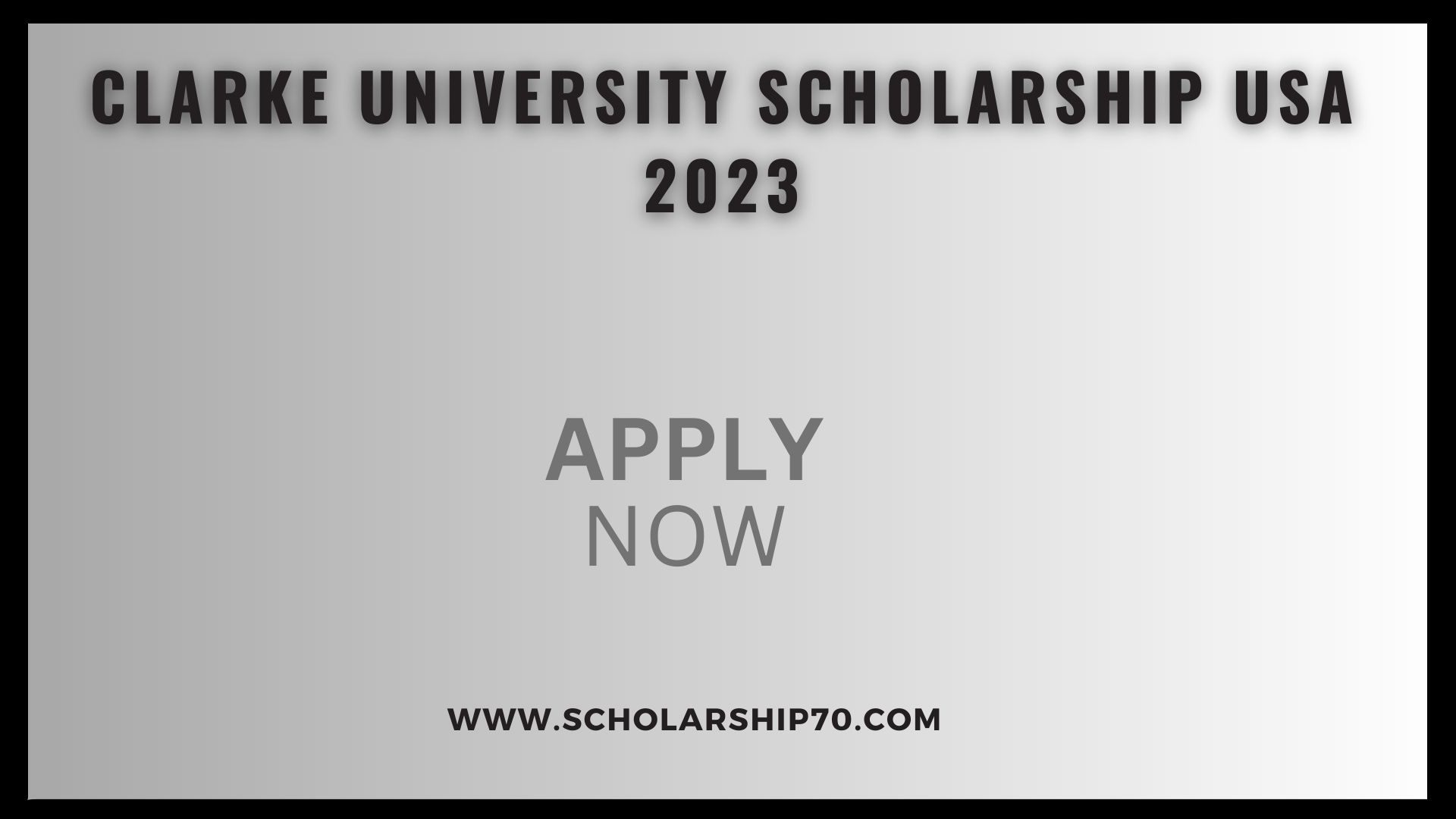 Clarke University Scholarship USA 2023