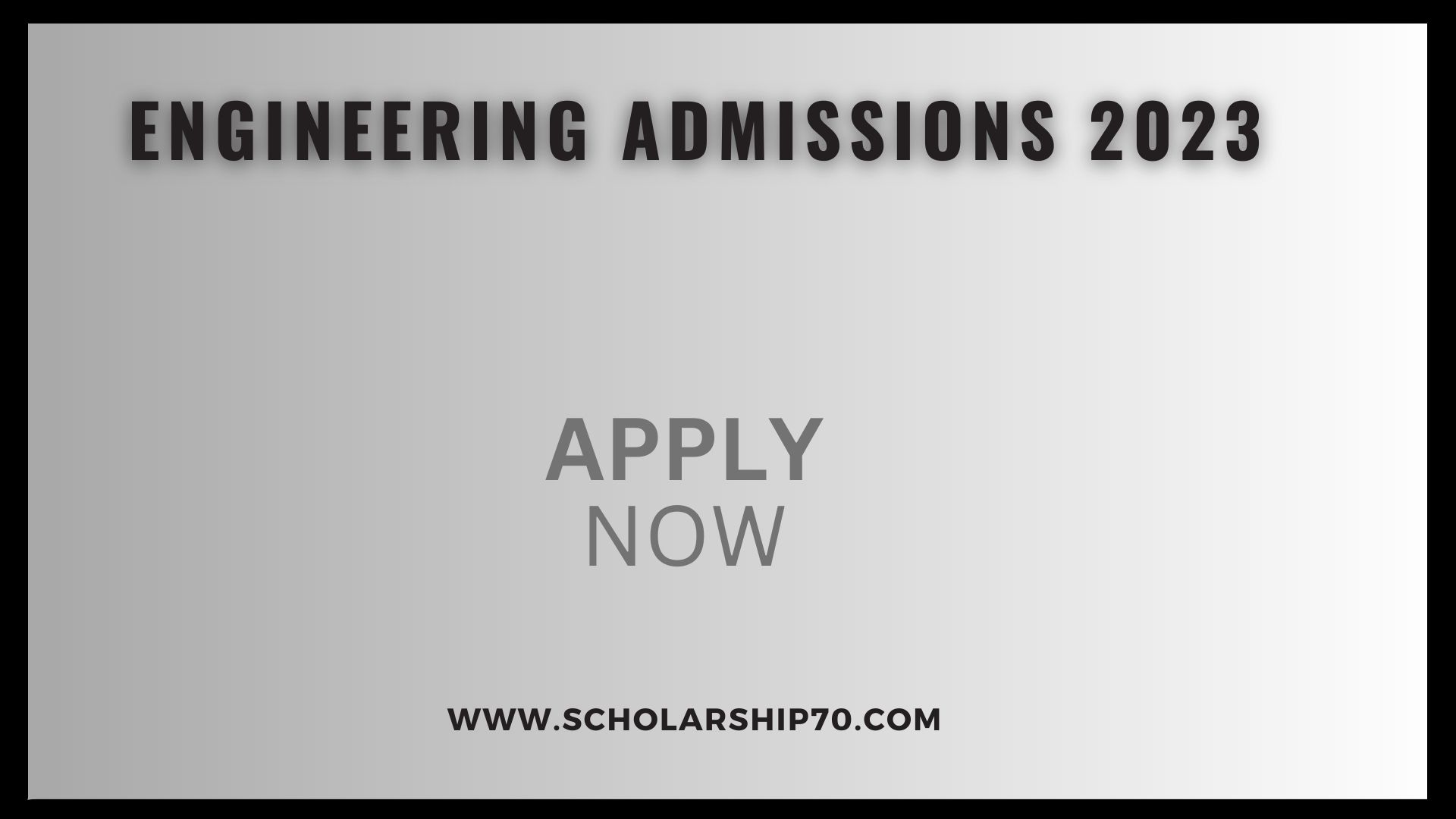 Engineering Admissions 2023