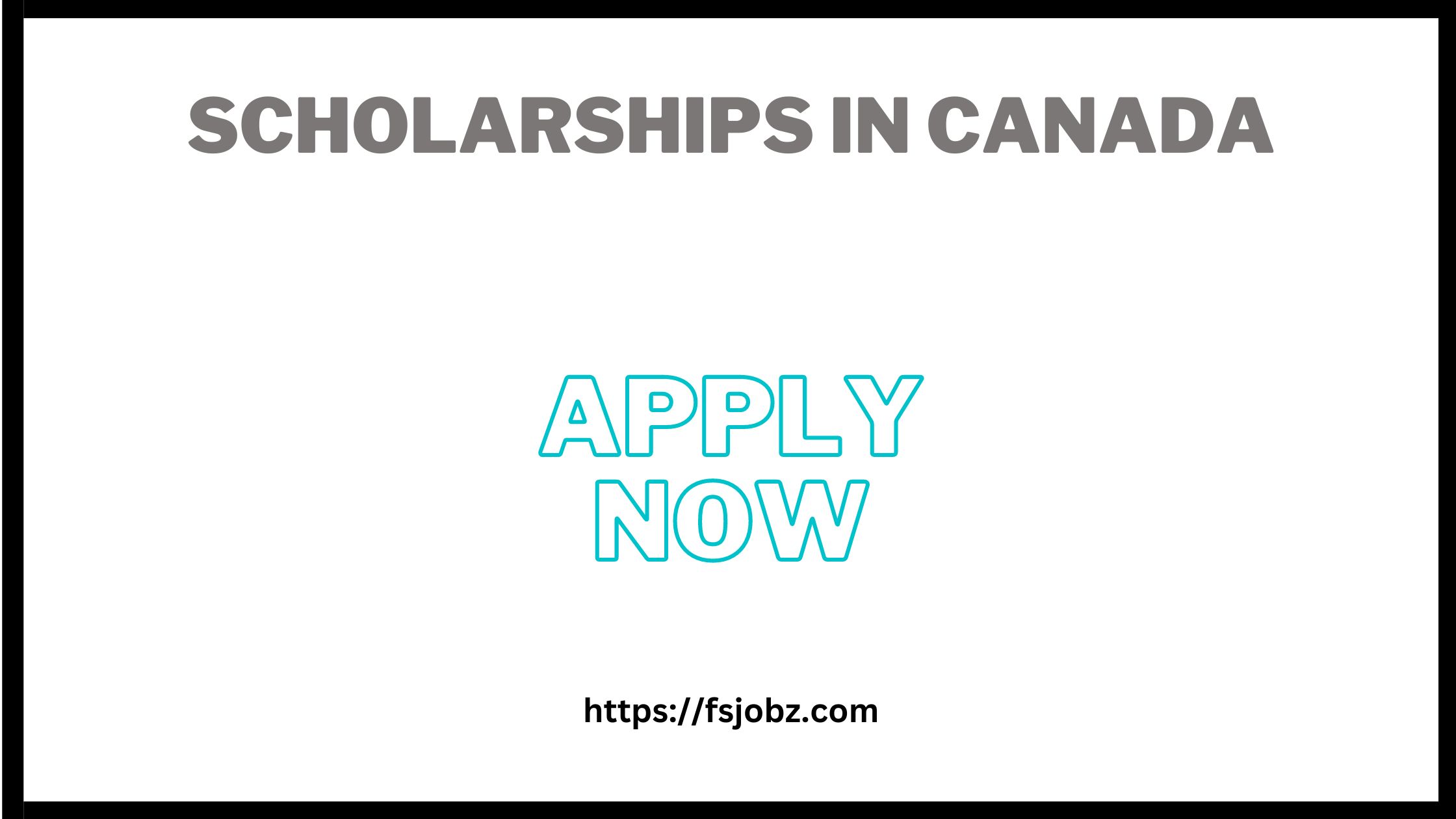 Scholarships In Canada